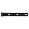 Hampton Hampton 1.50 in. H X 10.25 in. W X 1/4 in. D Black Steel Inside/Outside Corner Brace 02-3405-025 - alternate 4